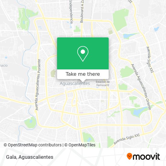 Mapa de Gala