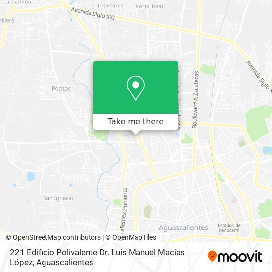 221 Edificio Polivalente Dr. Luis Manuel Macías López map