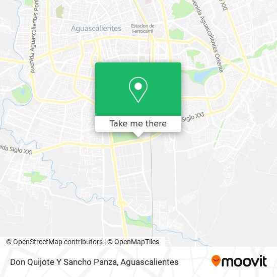 Mapa de Don Quijote Y Sancho Panza