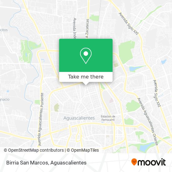 Birria San Marcos map