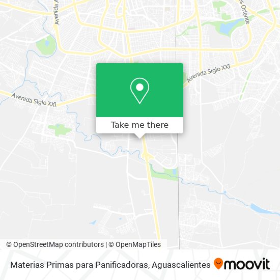 Materias Primas para Panificadoras map
