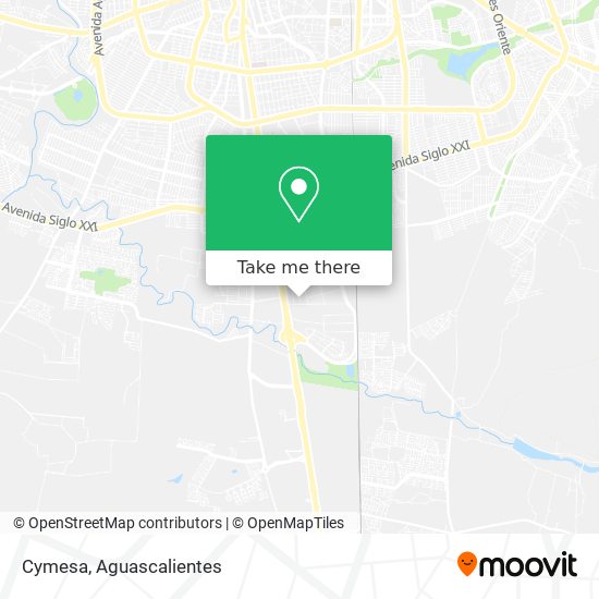 Mapa de Cymesa