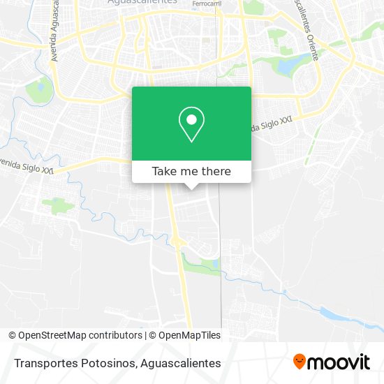 Mapa de Transportes Potosinos