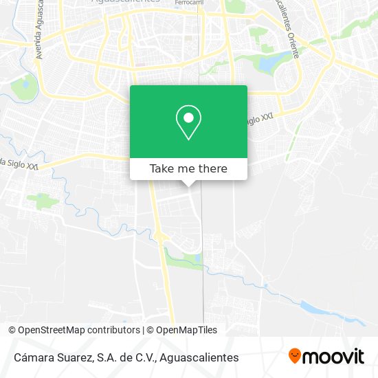 Mapa de Cámara Suarez, S.A. de C.V.