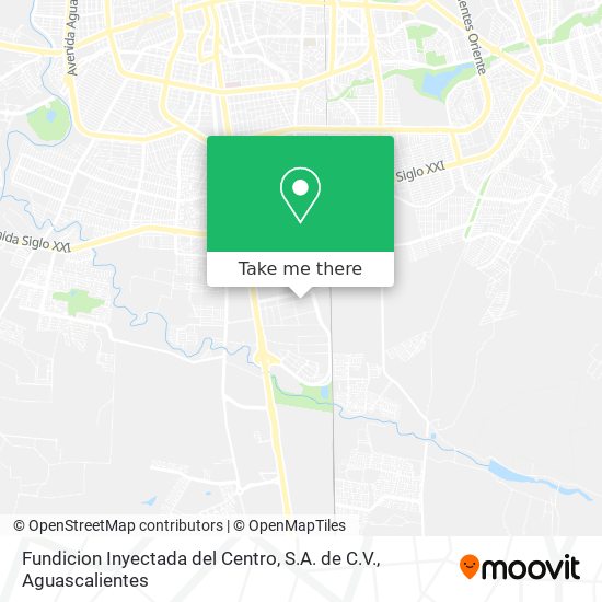 Fundicion Inyectada del Centro, S.A. de C.V. map