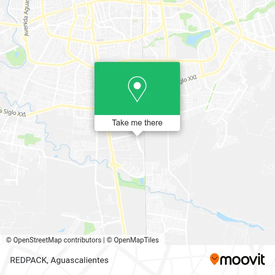 REDPACK map