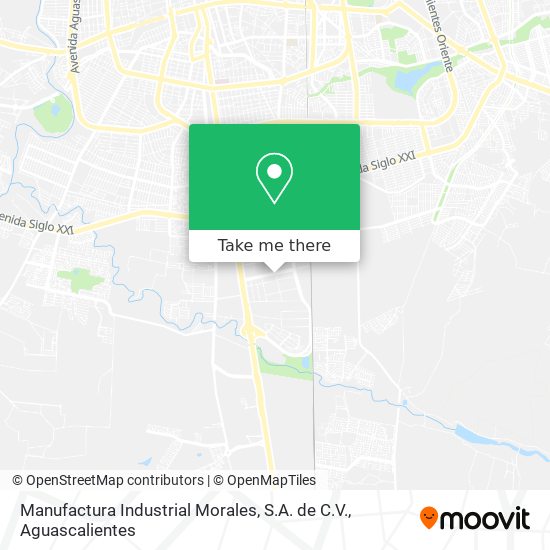 Manufactura Industrial Morales, S.A. de C.V. map