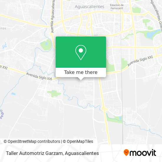 Taller Automotriz Garzam map