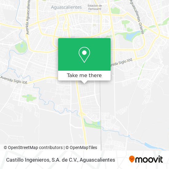 Mapa de Castillo Ingenieros, S.A. de C.V.