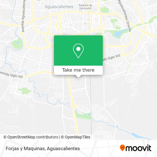 Forjas y Maquinas map