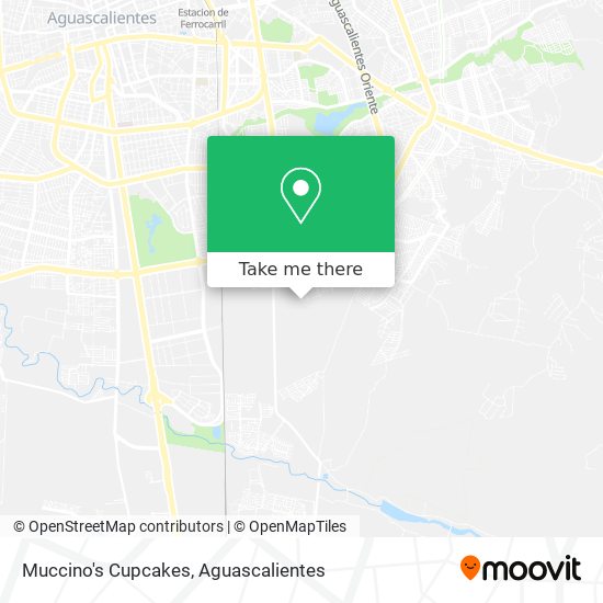 Muccino's Cupcakes map