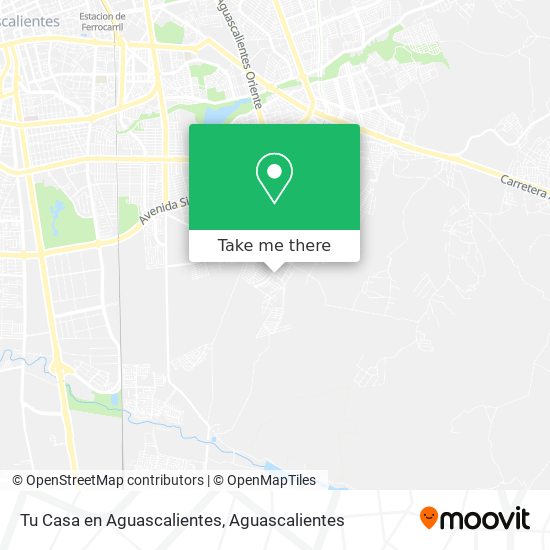 Tu Casa en Aguascalientes map