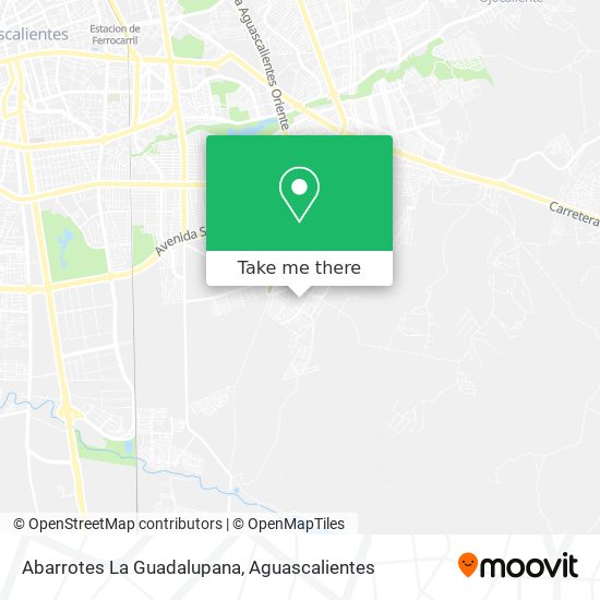 Abarrotes La Guadalupana map