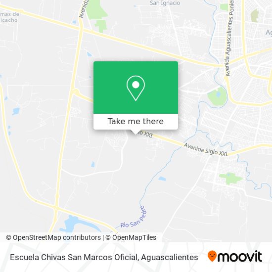 Escuela Chivas San Marcos Oficial map