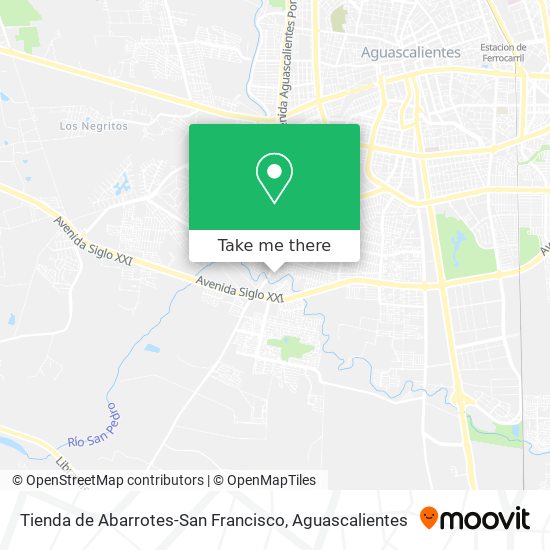Tienda de Abarrotes-San Francisco map