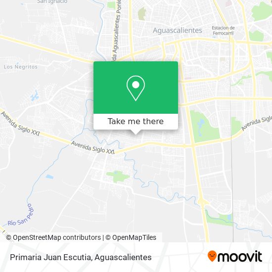 Primaria Juan Escutia map