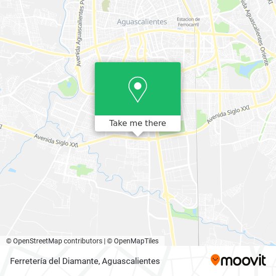 Ferretería del Diamante map