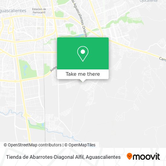 Tienda de Abarrotes-Diagonal Alfil map