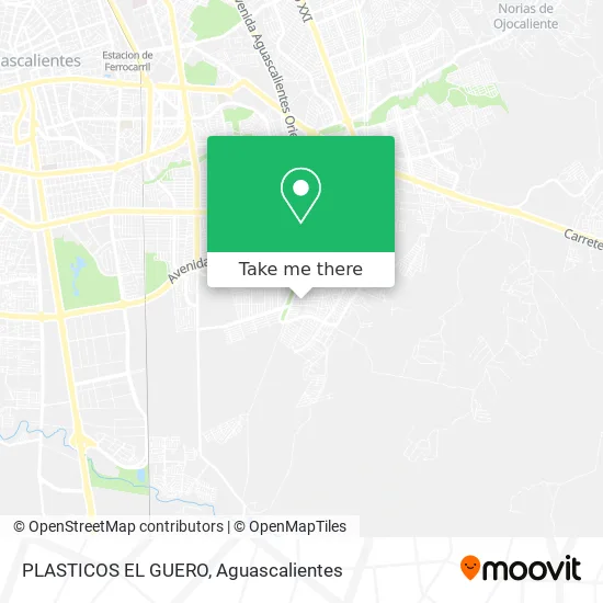 PLASTICOS EL GUERO map