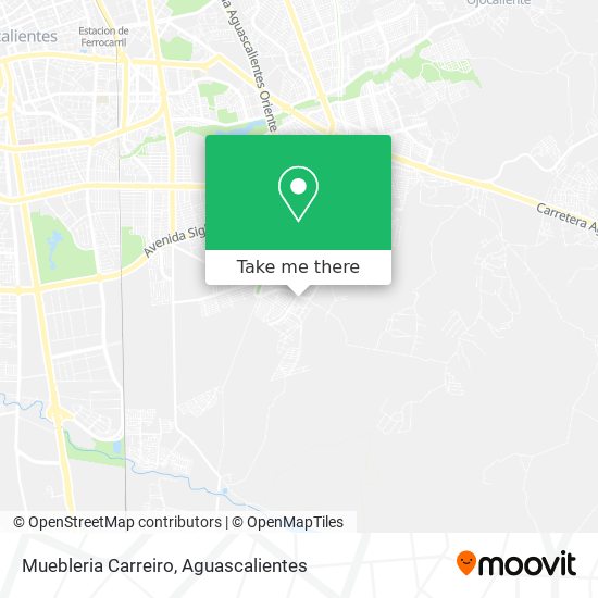 Muebleria Carreiro map