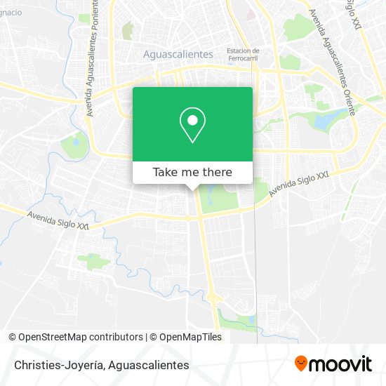 Christies-Joyería map
