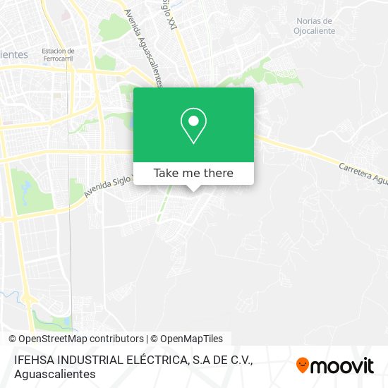 Mapa de IFEHSA INDUSTRIAL ELÉCTRICA, S.A DE C.V.