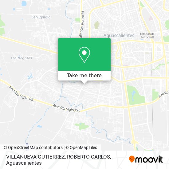 VILLANUEVA GUTIERREZ, ROBERTO CARLOS map