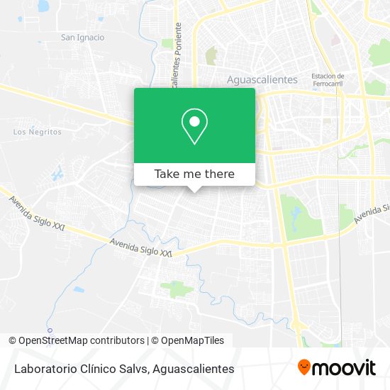 Mapa de Laboratorio Clínico Salvs