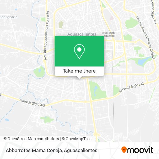 Mapa de Abbarrotes Mama Coneja