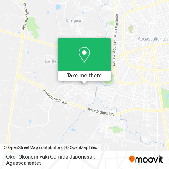Oko -Okonomiyaki Comida Japonesa- map