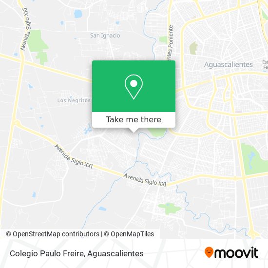 Colegio Paulo Freire map