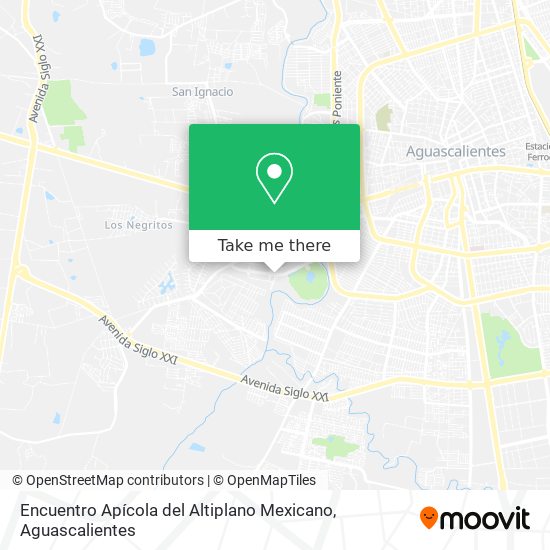 Encuentro Apícola del Altiplano Mexicano map