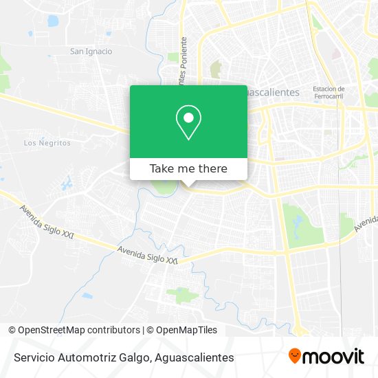 Servicio Automotriz Galgo map