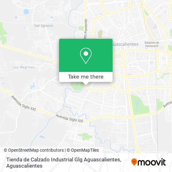 Tienda de Calzado Industrial Glg Aguascalientes map