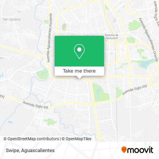 Swipe map