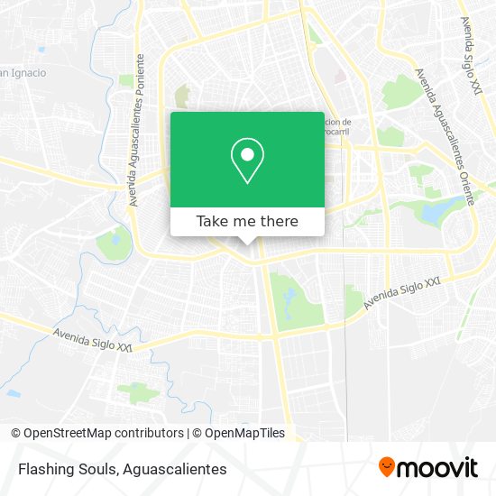 Mapa de Flashing Souls