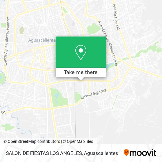 Mapa de SALON DE FIESTAS LOS ANGELES