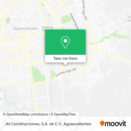 Jbl Construcciones, S.A. de C.V. map