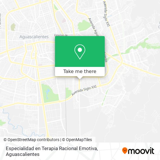 Especialidad en Terapia Racional Emotiva map