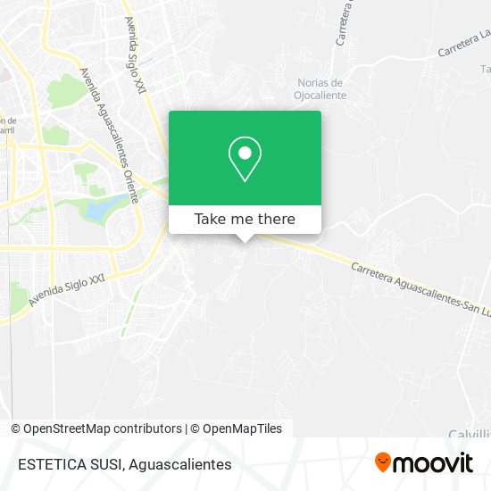 ESTETICA SUSI map