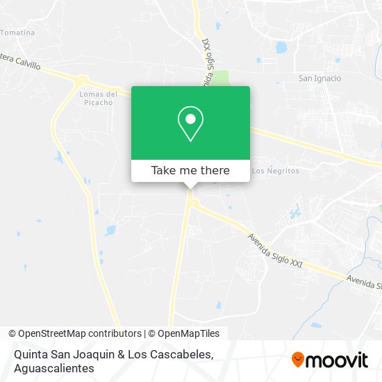Mapa de Quinta San Joaquin & Los Cascabeles