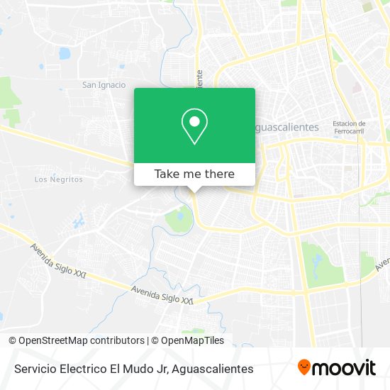 Servicio Electrico El Mudo Jr map