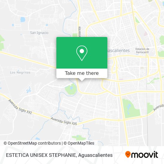 Mapa de ESTETICA UNISEX STEPHANIE