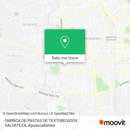 FABRICA DE PASTAS DE TEXTURIZADOS SALVATEXA map