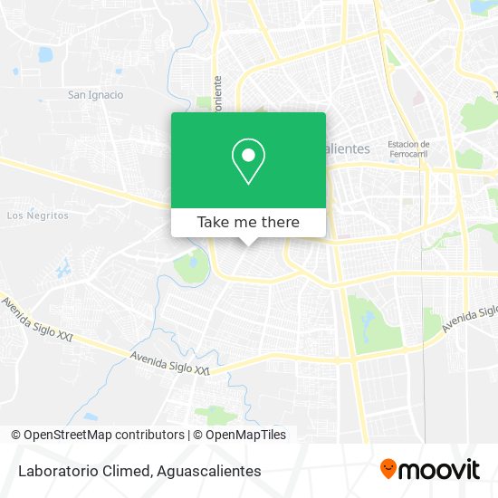 Laboratorio Climed map