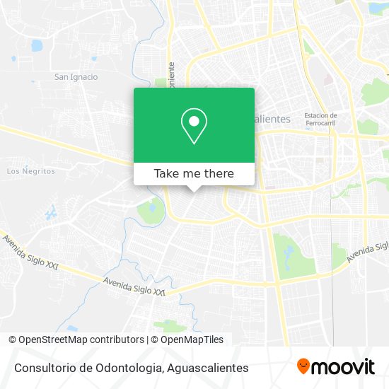 Consultorio de Odontologia map