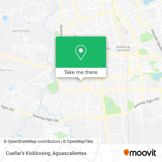 Cuellar's Kickboxing map