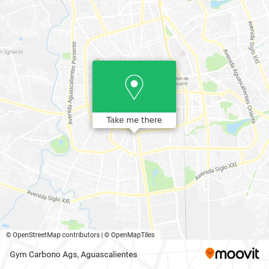Gym Carbono Ags map