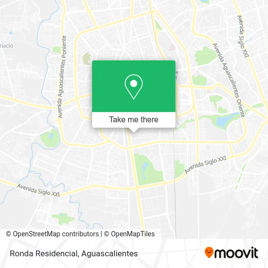Ronda Residencial map