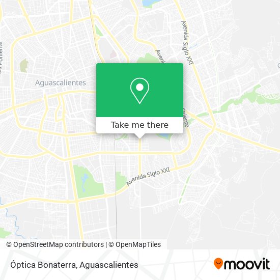 Óptica Bonaterra map